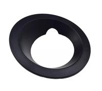Vilgftyiet Front Bumper Fog Light Cover Trim Bezel in Black Plastic, Easy Installation, for BMW X3 E83 2004-2006 Fitment(Right)