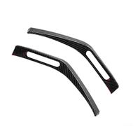 Vilgftyiet Front Hood Latch Decorative Cover for FORD for BRONCO 2021 2022, 2 Piece Pack ABS Material, Hood Hook Trim and Hinge Cover for Enhanced Aesthetics(Carbon Fiber Texture)