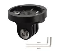 Vilgftyiet Garmin Bike Computer Mount Adapter - Male-to-Female Cycle Camera Holder for Garmin Edge Devices, ABS Plastic, 21g Female