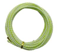 Vilgftyiet High-Strength Luminous PE Assist Fishing Line with 7x7 Stainless Steel Wire Core, Glow-in-the-Dark, 60-150 LB Test Strength, Green 60LB