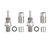 Vilgftyiet Hydraulic Brake Hose Olive and Connecting Insert Kit for MAGURA MT2/MT Sport/CT4, Stainless Steel, 5mm Hose Diameter, Direct Connection Type, 2-Pack