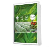Vilgftyiet Insect Netting - 10x30/10x12/10x20FT Heavy-Duty PE Mesh - Transparent Plant Cover for Vegetables/Fruit Trees/Berries (White)(10 * 30FT/3m*9m)