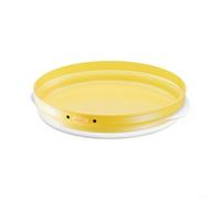 Vilgftyiet Lazy Susan Turntable 360° Rotating Storage Tray for Kitchen Spice Rack, Bathroom Cosmetics Organizer, Plastic Non-Slip Shelf (Multiple Sizes)(12in)