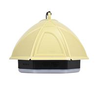 Vilgftyiet LED Camping Lantern with Magnetic Adsorption, 360° Soft Light, 2000mAh Rechargeable Battery, IPX4 Rated for Tent & Outdoor Use, Green/Yellow/Gray Yellow