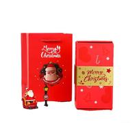 Vilgftyiet Merry Christmas Box Pop-Up,Christmas Surprise Bounce Box,Surprise Present Box,Merry Christmas Pop-Up Present Box for Parents' Presents and Festive Gatherings(A)