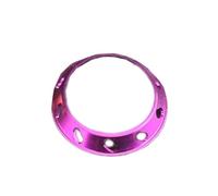 Vilgftyiet Metal Baitcasting Reel Decorative Ring for ABU, P4 EXD ZATA 992, and max4/BMAX4 Baitcast Reels - Black/Red/Gold/Silver/Pink/Purple, 1 Pc purple