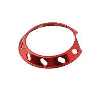 Vilgftyiet Metal Baitcasting Reel Decorative Ring for ABU, P4 EXD ZATA 992, and max4/BMAX4 Baitcast Reels - Black/Red/Gold/Silver/Pink/Purple, 1 Pc red