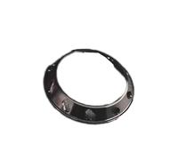 Vilgftyiet Metal Baitcasting Reel Decorative Ring for ABU, P4 EXD ZATA 992, and max4/BMAX4 Baitcast Reels - Black/Red/Gold/Silver/Pink/Purple, 1 Pc black