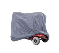 Vilgftyiet Mobility Scooter Cover for 3 and 4 Wheel Models, 210D Oxford Fabric Waterproof Protector with Storage Bag, UV and Rain Resistant Outdoor Shield, Grey(grey 142 * 66 * 91cm)