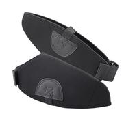 Vilgftyiet Neoprene Ski Boot Covers for Winter - Warm, Moisture-Proof Overshoes for Skiing, Snow Walking & Slope Waiting (30x22x2.7cm, Black, 65g)