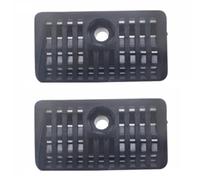 Vilgftyiet Outboard Engine Water Inlet Cover for Kayak and Inflatable Boat, Compatible with 6H1-45214-00 6H1-45215-00, Plastic Replacement Part, 2 Pairs Black