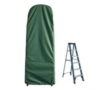 Vilgftyiet Outdoor Ladder Cover Protective Storage Bag with Drawstring Closure for Extension Folding Step Ladder Waterproof Oxford Fabric Weather Shield UV Protection Green Grey(50*174*6.5cmgreen)