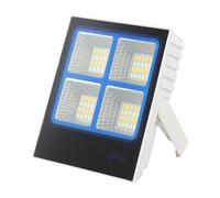 Vilgftyiet Outdoor Solar Camping Lantern with 1200mAh Battery, LED Light & USB Mobile Charging for Night Markets, Hiking, and Emergencies White