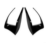 Vilgftyiet Pair Rear Light Splitter Canard for Golf 7 MK7 2012-2015, Black Plastic Tail Light Spoiler Trim, Car Exterior Decoration Accessories, Direct Fit