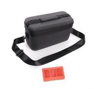 Vilgftyiet Portable Hard Storage Case for Nintendo Switch 2 EVA Construction Travel Carrying Bag with Soft Interior Lining Black 29X16x17cm