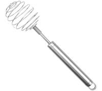 Vilgftyiet Professional Stainless Steel Egg Beater for Baking, Wire Whisk for Mixing Batter and Cream, Comfortable Grip Kitchen Utensil