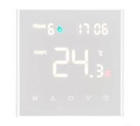 Vilgftyiet Programmable WiFi Thermostat Remote Control Room Thermostat And Voice Integration For Underfloor And Boiler Heating For Google(water heating 3A)