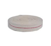 Vilgftyiet Pure Cotton Lamp Wick for Kerosene Lanterns, Retro Camping Lighting Accessory - 12 x 1 x 1 cm, 20 cm Length Provides 7-14 Days Burn Time 1.5cm/1m