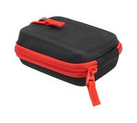 Vilgftyiet Rangefinder Bag for Golf & Hunting - EVA + 1680D Nylon Protective Carrying Pouch, Fits Devices up to 11.5 x 8 x 4.5 cm, Black/Red Red