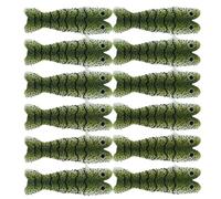 Vilgftyiet reen/for Orange/Green, 2.5x0.7/3.5x0.9/4.5x1.1/5.5x1.3cm, 8/10/12/16pcs Pack, Natural Appearance with Strong Adhesion and High Simulation