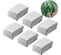 Vilgftyiet Reflective Mylar Film for Growing Plants, 6 Sheet Insulation Liner for Grow Rooms and Greenhouses, Boosts Light Exposure for Healthier-Seedlings and Vegetation(6PCS)