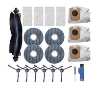 Vilgftyiet Replacement Parts Kit for eufy for OMNI C20 Robot Vacuum Cleaner - Main Brush, Side Brushes, Filters, Mop Pads & Dust Bags (1 Set)