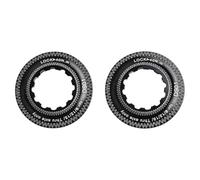 Vilgftyiet Retaining for RING Compatible with 9/12/15mm Thru Axle for Bicycle, Internal Mounting, Fits Mountain for Bike and Road for Bike (2-Pack, Black)