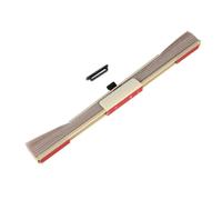 Vilgftyiet Retractable Car Sunshade Mesh Curtain for Auto & Truck Interior - 46 cm L x 60 cm H, ABS + Nylon Breathable Shade with Hook Mount, Black/Grey/Beige (1 Pack)