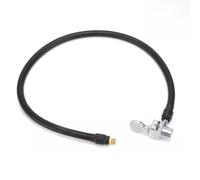 Vilgftyiet Rubber Air Pump Inflator Hose for Tire Inflation - 20 cm Extension Tube with Quick-Connect Fitting, Compatible with Bicycles, Motorcycles and Cars