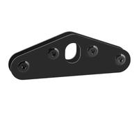 Vilgftyiet Saddle Bridge Support Pole for RVs and Outdoor Use, 304 Stainless Steel Spreader with Quick-Clip Installation, Black