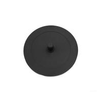 Vilgftyiet Silicone Backflush Disc Blind Filter for Espresso Machine Group Head Cleaning, Compatible with 50mm 53.5mm 54mm 57mm 58mm Portafilter, E61 for rancilio for gaggia for breville, Black, 2