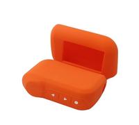 Vilgftyiet Silicone Car Key Case Cover for Starline A93 and A63 Russian Two-Way Remote Entry System Keys - Black, Red, Purple, Yellow, Rose Red, Green (1 Pack)