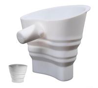 Vilgftyiet Silicone Flour Funnel for Easy Baking: Heat Resistant, Leak-Proof Design for Mess-Free Pouring and Space-Saving Storage in Small Kitchens