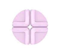 Vilgftyiet Silicone Non-Slip Feet for Cutting Board, Chopping Board Mats Kitchen Gadgets, Anti-Slip Pads to Protect Countertops, Easy to Clean, 5.5x5.5cm, 4 Pack(Pink)