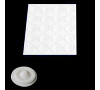 Vilgftyiet Snowboard Stomp Pads - Silicone Anti-Slip Grip Pad for Snowboarding, 30-Piece Pack, 1.5 x 1.5 x 0.5 cm, White/Black/Transparent/Green white