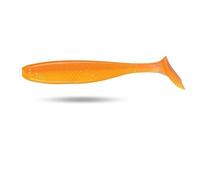 Vilgftyiet Soft Crankbait Lure for Bass and Perch Fishing, 6.5 cm 1.7 g TPE Duck Feet T-Tail Bait with Realistic Swimming Motion, Dual Hook Grooves, Compatible with Multi-Layer Water Use (Pack of 40)