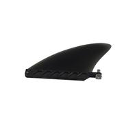 Vilgftyiet Soft Flex Center Surf Fin for SUPs & Longboard Surfboards - PVC Material, 18.7 x 14.2 cm, 150 g, Includes Mounting Screw black