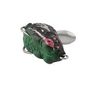 Vilgftyiet Soft Jumping Frog Fishing Lure 3cm 4.3g with Dual Hooks, Realistic 3D Eyes and Colorful Body for Snakehead, for IDEAL for Freshwater Sport Fishing