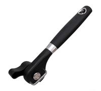 Vilgftyiet Stainless Steel Can Opener with Ergonomic Handle, Safety Kitchen Tool for Smooth Edge Cutting, Compact Manual Bottle Opener Gadget for Home Cooking
