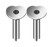 Vilgftyiet Stainless Steel Coconut Opener with Drill Hole-Punching Tool for Effortless Opening in Heart, Bear, and Star Shapes love