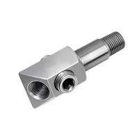 Vilgftyiet Stainless Steel Oil Pressure Sensor Thread Adapter Replacement Kit for Graco ProX21, ProX17, and ProX19 Electric Airless Paint Sprayers, 6 x 3 x 5 cm, Silver