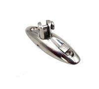 Vilgftyiet Stainless Steel Swivel Hinge for Bimini Top Boat, Deck Side Mount Quick Release Marine Hardware, 316 Rust Resistant, Mirror Polished Finish, 8.06 x 2.55 x 3.15cm