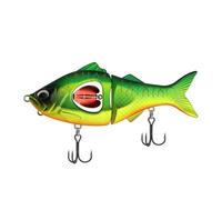 Vilgftyiet Swimbait 13.5 cm 35 g Slow Sinking Propeller Jerkbait with Jointed Body and Belly Blade for Freshwater Saltwater Fishing Compatible with Bass Pike Perch Walleye