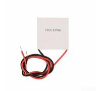 Vilgftyiet TEC1-12706 Thermoelectric Cooler Module, 40x40x3.75mm Peltier Plate for CPU Cooling, 12V DC, 60W Max Cooling Power, -55°C to 83°C Temperature Range