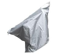 Vilgftyiet Telescope Cover for Astronomical Telescopes - Waterproof & UV-Resistant Oxford Cloth Sun and Rain Hood, Foldable Storage, Silver-Black (150 x 85 cm) 210D 银色 150 * 85CM