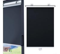 Vilgftyiet Temporary Blackout Blind 40 × 60cm, Portable Blackout Blind With Suction Cup, Blackout Blinds for Car, Bedroom, Office, Nursery, Loft, Travel RV Car