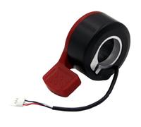 Vilgftyiet Thumb Throttle for Electric Scooters - 3-Pin ABS Finger Throttle Compatible with Hover-1, COMET & Eagle Models, 22.2mm Handlebar Mount, Black/Red/Blue red brake