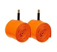 Vilgftyiet Ultralight Mountain Bike Inner Tube for 26" / 27.5" / 29" Wheels, 1.9-2.5" Width, 85g Butyl Rubber with 30mm AV Valve, Compatible with Rim & Disc Brake Wheelsets 26x1.9-2.5 2PCS