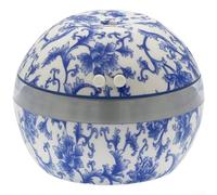Vilgftyiet USB Powered Retro Humidifier 300ml, Blue and White Porcelain Aroma Diffuser with Quiet Operation, Compact Mist Maker for Desk Bedroom Home Decoration(C)