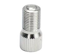 Vilgftyiet Valve Extension Adapter for Xiaomi M365 Electric Scooter, Chrome-Plated Brass Tire Stem Extender with Screw-in Design, 24mm/19mm/27mm/39mm Pack of 1 or 12, Silver